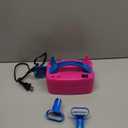 Balloon Pump Electric, Portable Automatic Dual Nozzle Inflator 110V 600W with Tying Tools for Birthday Gender Reveal Baby Shower Balloons Party Decorations (Rose Red)