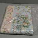 jinchan Floral Runner Rug, 2x5 Machine Washable Kitchen Runner Non Slip, Soft Low Pile Hallway Rug Boho Stain Resistant Carpet for Laundry Living Room Bedroom, Blue/ Pink