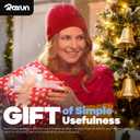 Beanie for Men/Women Knit Cuffed Soft Warm Winter Hat Unisex Stocking Cap (Gray)