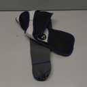 COODEO Dog Socks to Prevent Licking Paws, Healing Boots & Paw Protectors with Non-Slip Bottoms for Wound Protection, Waterproof Sleeve Shoes for LickingGreyL_Left