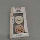 Bibs Pacifiers Color Collection, Set of 2 BPA-Free Latex Pacifiers Made in Europe, Round Nipple Baby Pacifier.