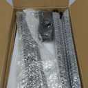 Tablet Floor Stand with 5LB Metal Base, Overhead Bed Phone Stand Angle Height Adjustable Holder, Universal Floor Stand Compatible with iPhone, iPad Pro Air, Mini, Samsung Tab, Kindle, E-Readers