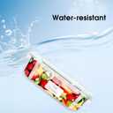 TechMark Blank Removable Freezer Labels, Waterproof & Oil Resistant Stickers for Food Containers, Jars & Pantry Organization (1" x 2") 200 Sheets