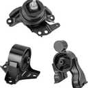 JDMON 3Pcs Engine Motor & Transmission Mount Replacement for Hyundai Sonata 2.4L 2011 2012 2013 2014 Compatible with A71015, A71001, A7170