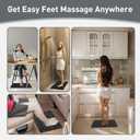 Portable Feet Acupressure Mat, Foldable Foot Massager Mat, Pressure Point Massage Pad, Anti Fatigue Office Standing Desk Pad, Stand Up Pad, Relieve Foot Pain