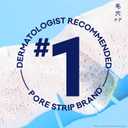 Bior Nose+Face Blackhead Remover Strips, Deep Cleansing Strips for Nose, Chin, or Forehead, Instant Blackhead Removal and Pore Unclogging, Oil-free, Non-Comedogenic Use, Value Size 24 Count