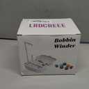 LRDCREEE Automatic Bobbin Winder Bobbin Winding Machine with Auto Stop Sensor, Large Spool Thread Holder and Extra 25 Pcs Class 15 Bobbins for Sewing Machine Thread Winding Use