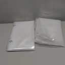 AmazerBath Shower Curtain Liner 2 Pack, 72 x 96 Inches Extra Long PEVA Plastic Shower Liner with 3 Weighted Stones and 12 Rustproof Metal Grommet, Lightweight Waterproof Shower Curtain - Clear