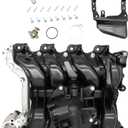 Upper Intake Manifold w/Gaskets Compatible with 615376, 4.6L FORD E150,E250,F150,LOBO(MEXICO)(NOT for Coolant Heated PCV)