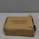 Ravinte 30 Pack Solid 5 Inch Center to Center Slim Square Bar Drawer Handles Cabinet Hardware - Brushed Nickel Kitchen Pulls