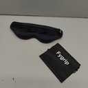 3D Eye Mask Sleep Mask for Men & Women, 100% Pressure-Free & Light Block-Out Eye Mask for Sleep with Easy Adjustable Strap, Night Eye Cover for Travel, Black