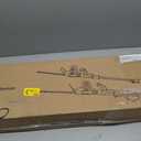 GARCARE 2 in 1 Electric Pole Hedge Trimmer 18 inch Dual-Action Laser Cut