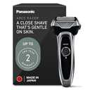 Panasonic ARC5 Electric Razor for Men with Pop-Up Trimmer, Wet/Dry 5-Blade Electric Shaver with Intelligent Shave Sensor and Multi-Flex Pivoting Head – ES-LV65-S (Silver)