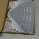 Kuuleyn Corner Shower Shelf, Aluminum Triangular Storage Rack Organizer, Gray