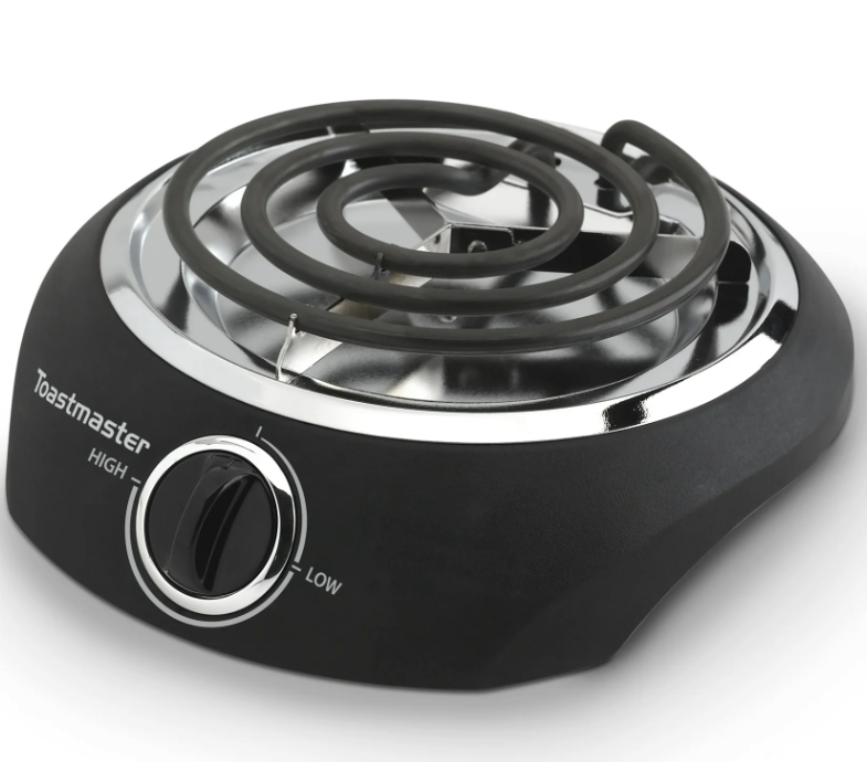 Toastmaster Single Burner with Coil Top, New, Model: TM-10SB