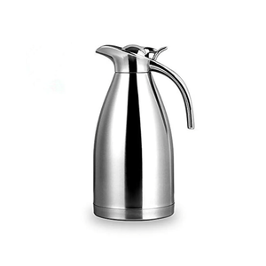 Bonnoces 68 Oz Stainless Steel Thermal Carafe - Double Walled Vacuum Insualted Thermos/Carafe with Lid - Coffee/Tea Carafe Heat & Cold Retention - 2 Liter