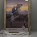 Rustic Barnwood Picture Frames 16x20 - Natural Reclaimed Wood Wall Hanging - Handcrafted Vintage Distressed, 1 3/4" Frame Width (Brown)