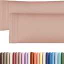 Body Pillowcases Set of 2-20x54 Long Body Pillow Case - Soft Body Pillow Cover for Sleeping & Side Sleepers - Comfy, Wrinkle & Fade Free - Machine Washable w/Envelope Enclosure Mauve