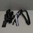 Tuff Pupper Heavy Duty Hands Free Dog Leash | One Large Dog Up to 125 lbs | Comfortable Shock Absorbing Bungee | Reflective Padded Handles | Lumbar Waist Belt 26-38" | Walking Jogging Running Leash