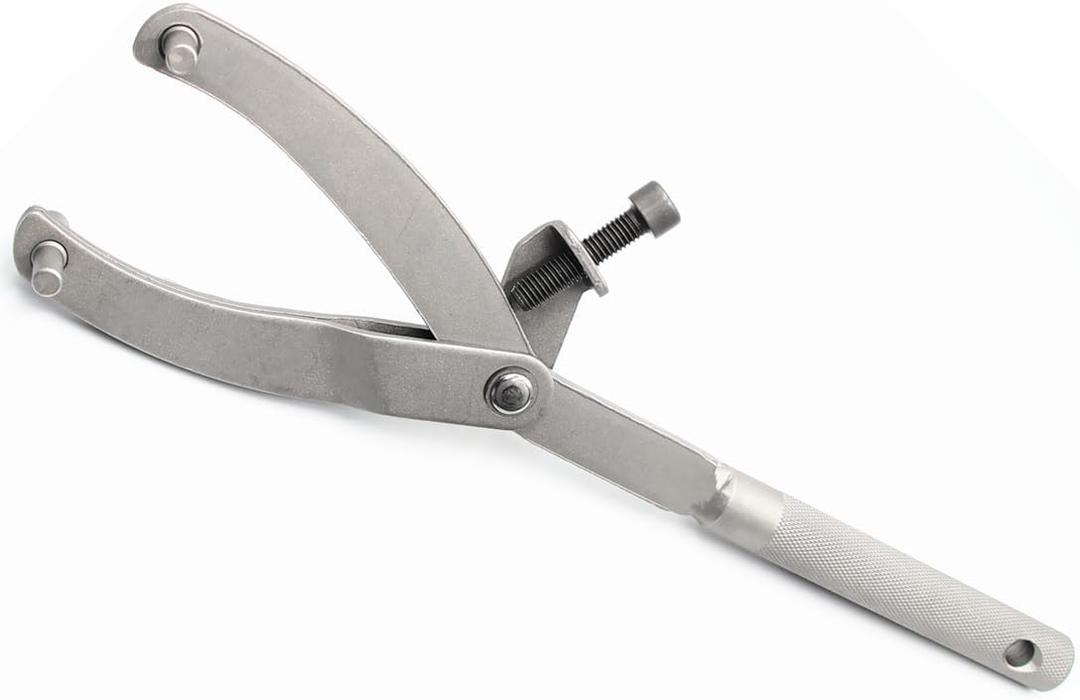 Adjustable Locking Spanner Wrench Clutch, Stainless Steel, 11.8in LengthSet Fan Clutch Removal Tool for Scooter Motorcycle Accessories (1PCS)