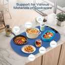 3 x Electric Warming Tray - Silicone Warming Mat for Food, Full Surface Heating with Adjustable Temperature Keep Food Warmers for Parties Buffet, Stocking Stuffer for Women Men Mom