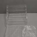 Cosmetic Storage Rack, Acrylic 7 Layers Clear Nail Polish Display Holder, Makeup Storage Holder, Clear Essential Oil Stand Holder for Artisans, 2 Pieces