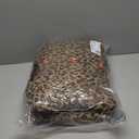 Girls and Toddlers' Long Heavyweight Hooded Puffer Jacket (Medium, Camel Cheetah Print)