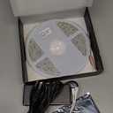 PAUTIX RGB Smart IC COB LED Strip Light Addressable 32.8ft/10m,UL-Listed 24V Color Flowing Strip Light Multicolor Flexible Tape Lights with APP Control/Music Mode,for TV,Bedroom,Party DIY Decoration