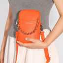 GOODADA Small Mobile Phone Crossbody Wallet With Adjustable Shoulder Strap Lightweight Anti-theft Zip Pocket