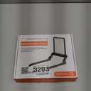 Magnifying Glass with Light for Reading,Hands Free Page Reading Magnifier for Books with 3 Color Dimmable, Neck Wear Large Screen Stand Glasses for Close Work Seniors Low Vision Rechargeable (Small)