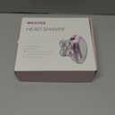 Electric Razors for Women, 5-in-1 Rechargeable Body Shaver - Waterproof Wet Dry Hair Remover - Trimmer for Lady Face Underarms Bikini,Lips,arms, Legs (Pink)