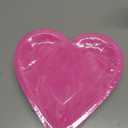 Gatherfun 48Pcs Heart Shaped Paper Plates Set - Romantic Red Heart Tableware for Valentine's, Anniversary Party Supplies & Valentine's Day Party Decorations
