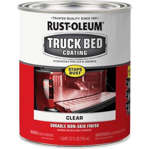 Rust-Oleum 340452 Automotive Truck Bed Coating, 1 Quarts (Pack of 1), Clear