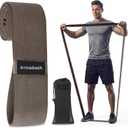 Arrowbash 40" Long Fabric Resistance Band for Working Out Women Men Non-Slip Exercise Stretch Band with Bag for Stretching Exercise, Yoga, Home Fitness