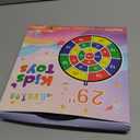 BooTaa 29" Large Dart Board for Kids, Kids Dart Board with Sticky Balls, Boys Toys, Indoor/Sport Outdoor Fun Party Play Game Toys, Birthday Gifts for 3 4 5 6 7 8 9 10 11 12 Year Old Boys Girls