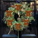 24 Pcs Brown Vintage Velvet Christmas Bows -Cozy 4.5 Inch Bows for Christmas Tree Ornaments, Wreath Accents, Gift Wrapping, Wine Bottles, Stair Railings, DIY Crafts & Xmas Home Decor