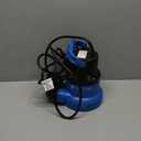 FOTING 1/2HP Submersible Water Pump with Stainless Steel Base - Removes Water to 0.04" Depth, 2450GPH Portable Sump Pump for Puddles, Pools, Boats, Gardens & Ponds - 10Ft Cord Included