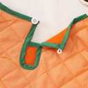 Ritatte Toddler Baby Girl Boy Halloween Outfit Funny Pumpkin Face Sleeveless Shirt Embroidery Pumpkin Spooky Season Tank Tops (18-24 Months, Orange-black)