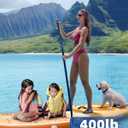 Inflatable Paddle Boards, Stand Up Paddle Board for Adults Youth of All-Round, 10'6'' *33'' * 6'' Extra Wide & No-Slip Sup for Yoga Fishing
