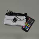 ShakingTank ARGB and PWM Hun, 9 Ports for A-RGB &PWM Case Fan Hub with Controller and SATA Power Input, Magnetic backplane Splitter 5V/3PIN Case Fan Hub Adapter PWM ARGB Fan White