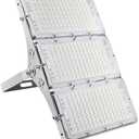 CHARON 300W LED Flood Light, 24000LM Super Bright Outdoor Security Lights with Wider Lighting Angle, 6000K Daylight White, IP66 Waterproof Outdoor Lighting for Garage, Garden, Lawn, Yard, Parking Lot