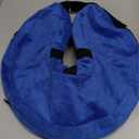 BENCMATE Inflatable Dog Cone Collar Alternative, Soft Dog Cone for Small Medium Large Dogs and Cats, Neck Recovery ECollar Donut Collar After Surgery (Medium, Blue)