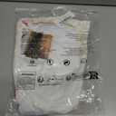 Zombies Costume for Girls, 3PCS Kids Cheerleader Uniform Outfit Halloween Cosplay Party Clothes (3-4 Years, White Skirt)