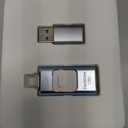 Apple MFi Certified 128GB Flash Drive for iPhone Thumb Drive Photo Stick, USB Memory Stick iPhone Flash Drive for Photos Videos, High Speed Jump Drive Compatible for iPhone/iPad/Android/PC (Blue)