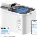 PETKIT EVERSWEET MAX Cordless Cat Water Fountain with Motion Sensor, 101 oz/3L Pet Fountain for Cats Dogs Inside, Automatic Cat Water Dispenser Battery Operated (White-Cordless, 3L)