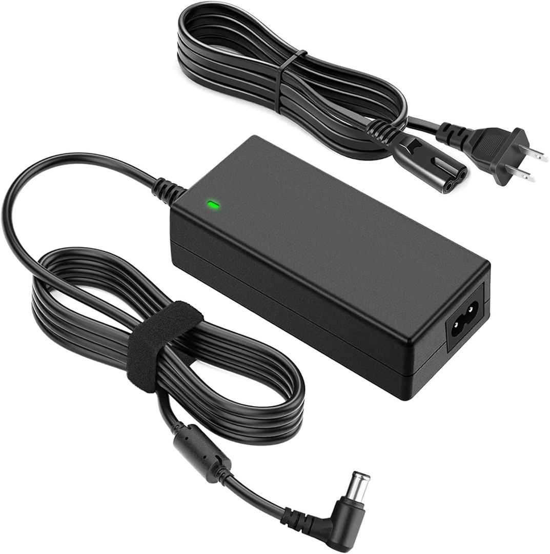 TKDY DC 19V Compatible for LG Monitor Power Cord UL Certificates, Replacement for 19Volt LG TV Power Supply 34" 32" 29" 27" 24" 23" 22" 20" 19" LED LCD Widescreen Ultrawide HDTV HD TV AC Power Adapter.