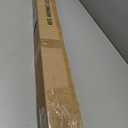 Heavy Duty Curtain Rods, 1 1/8 Inch Diameter Single Curtain Rod 144-240Inch(12-20ft) Extendable Length for Large Windows with End Caps Adjustable Modern Brackets-Antique Bronze