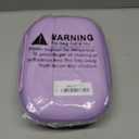 Wearable Breast Pumps Carrying Case, Hard Shell Breast Pump Bag with Waterproof Removable Tray, Breast Pump Storage Bag Compatible with Most of Wearable Breast Pumps (Purple)