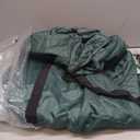 ZOBER 600D Oxford Fabric Rolling Christmas Tree Storage Bag - Fits 7.5 Ft Artificial Trees - Waterproof Christmas Tree Bag For Storage Box For Xmas, Durable Handles and Wheels - Card Slot - Green