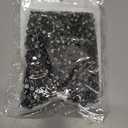 1000pcs Black Acrylic Number Beads 7x4mm Mixed Number Beads Acrylic Plastic Round Shape Loose Beads for DIY Phone Case Glasses Decoration Bracelets Necklaces Key Chains